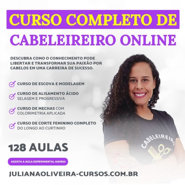 Curso de Cabeleireiros 2.0 (2025)