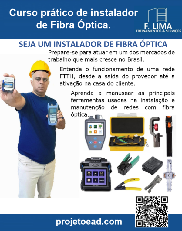 Curso Instalador de Fibra Óptica FTTH (2025)
