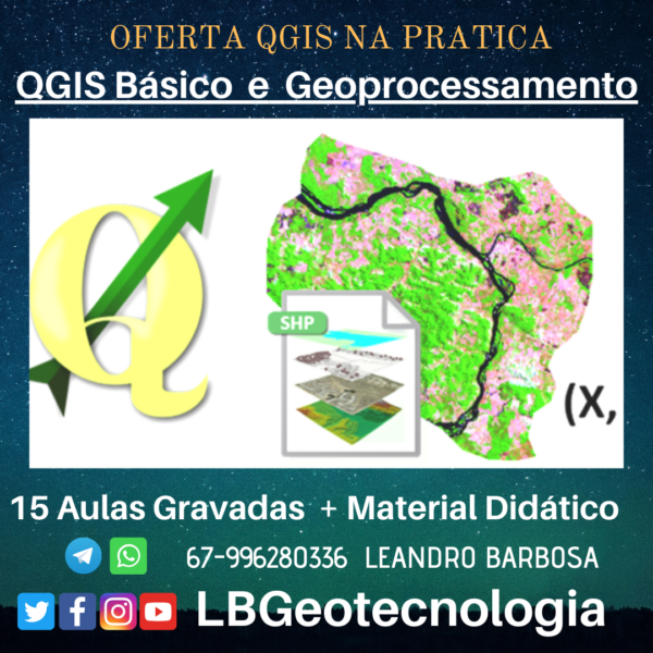 Curso QGIS Básico e Geoprocessamento Pratica - Topografia (2025)
