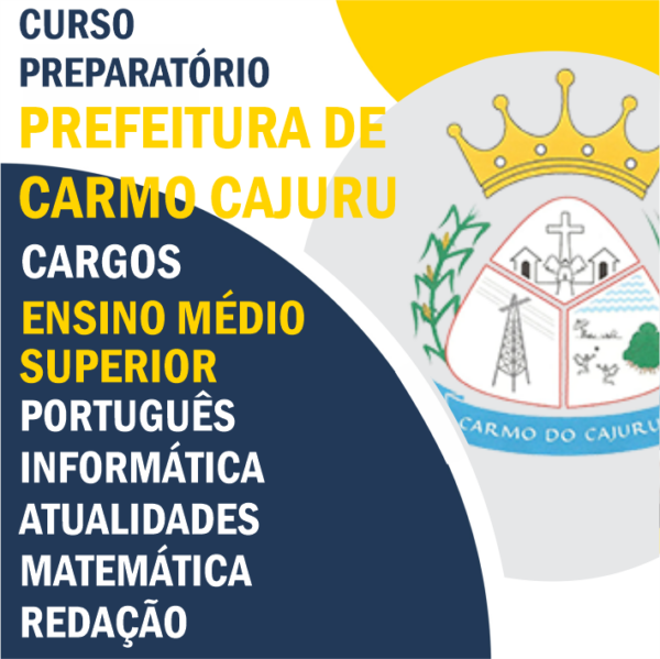 Curso Preparatório Cargos Ensino Médio e Superior