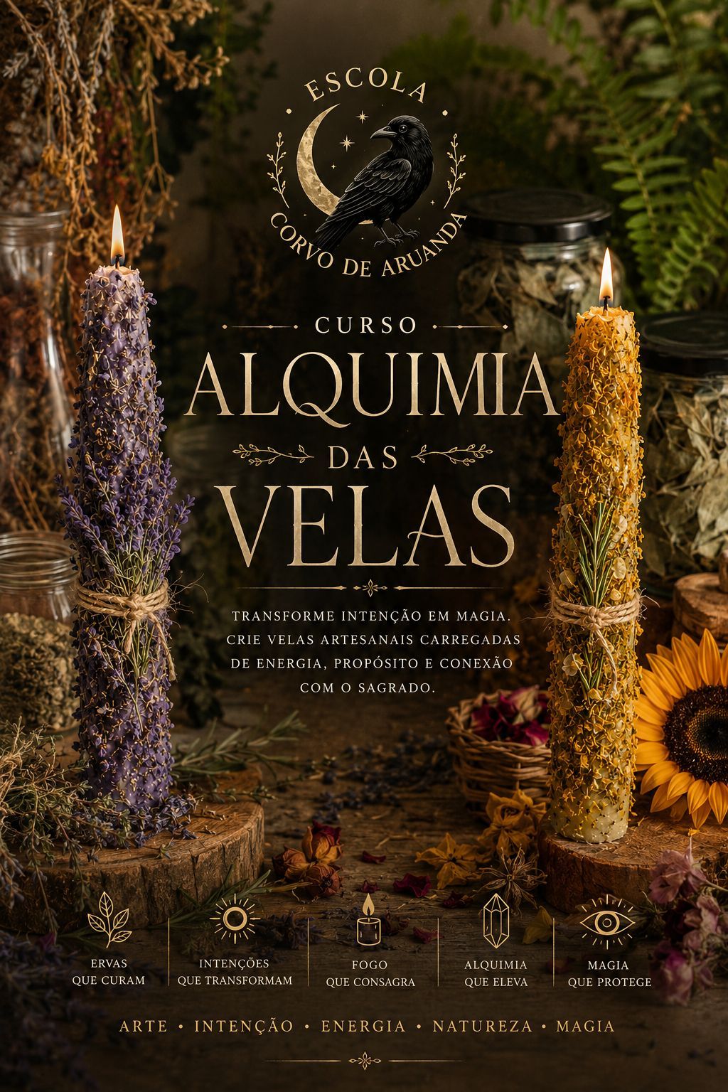 CURSO ALQUIMIA DAS VELAS