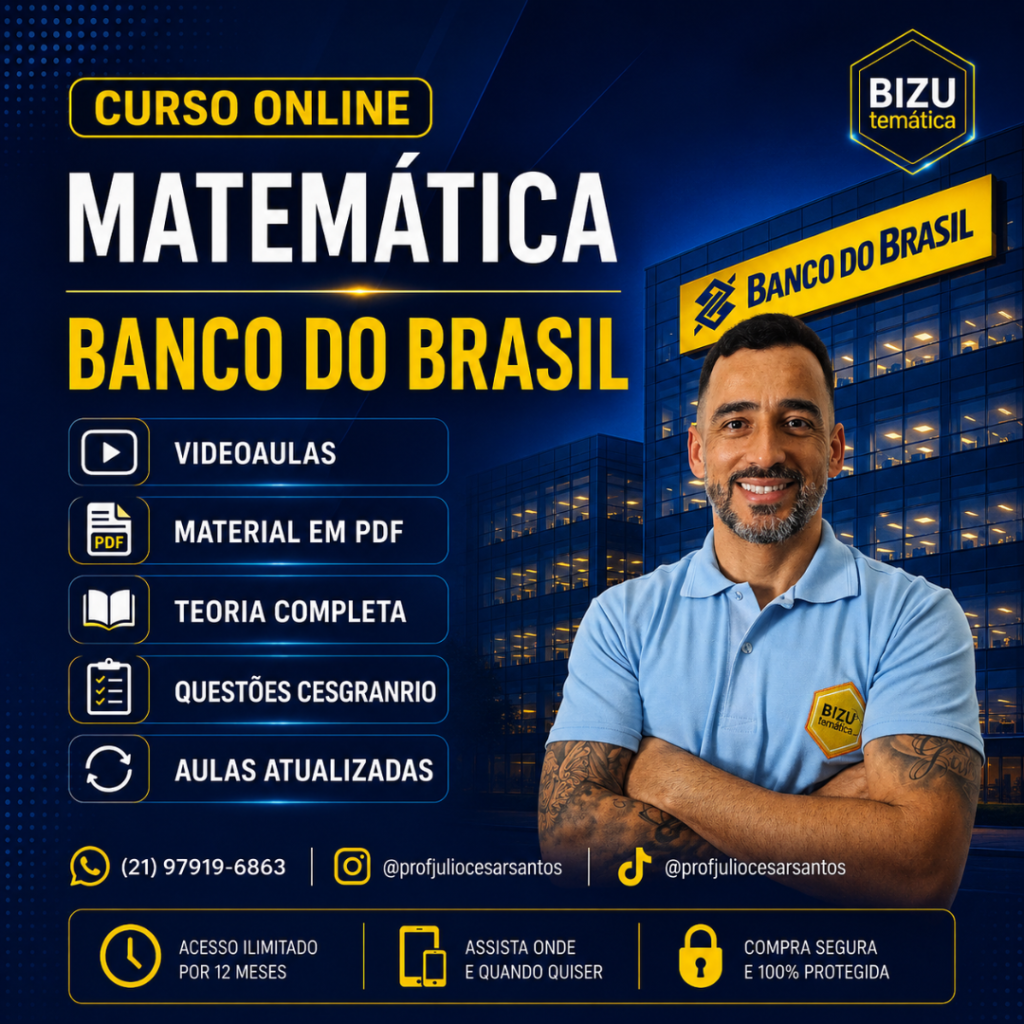 Banco do Brasil - Matemática