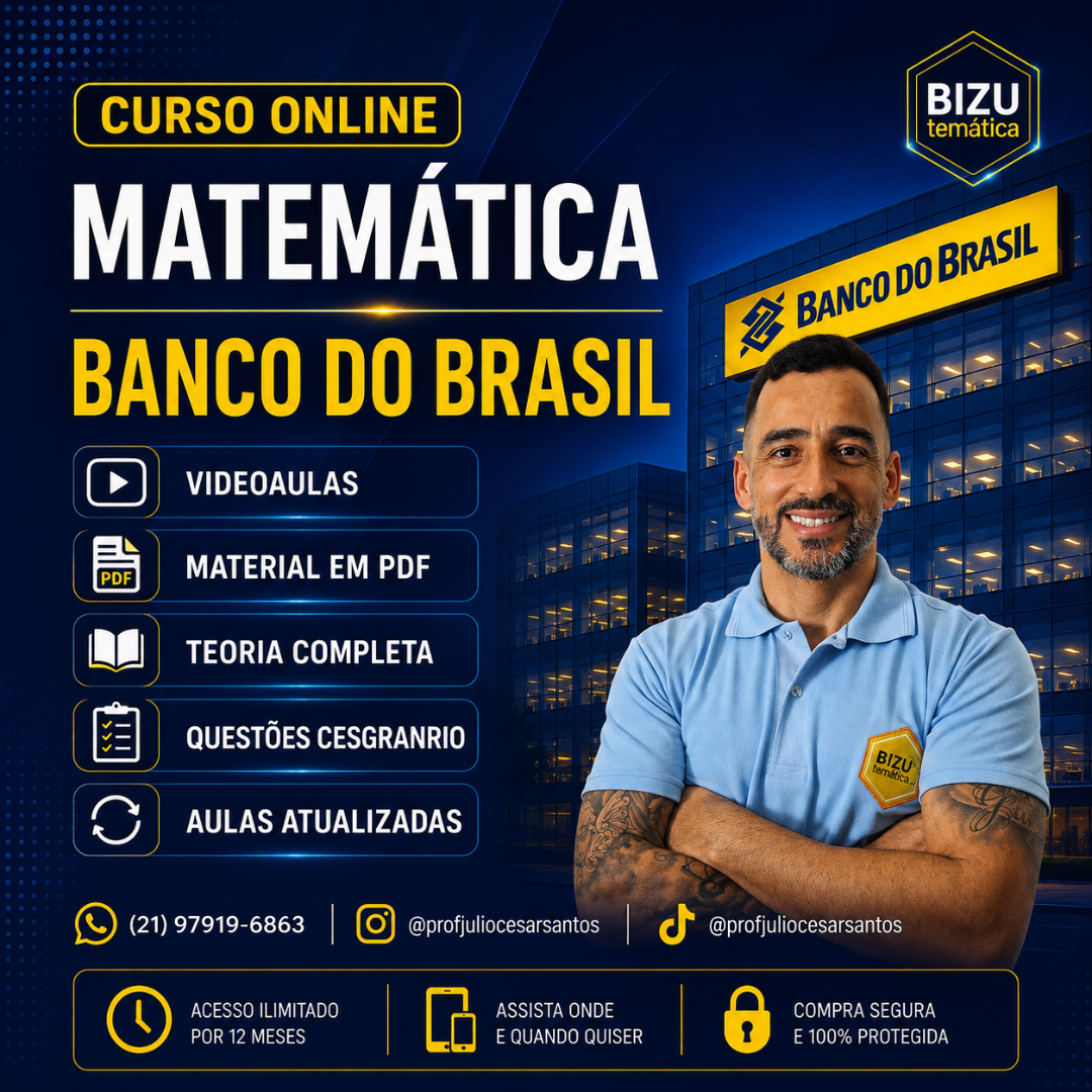 Banco do Brasil – Matemática